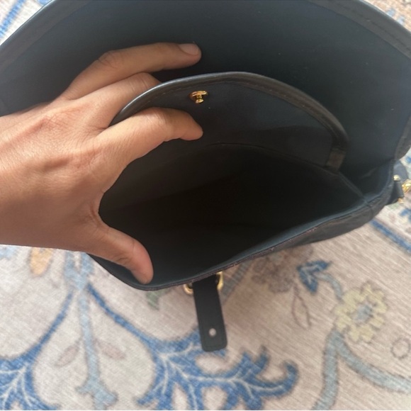 Louis Vuitton Dark Blue Denim Shoulder Bag - Picture 3 of 8